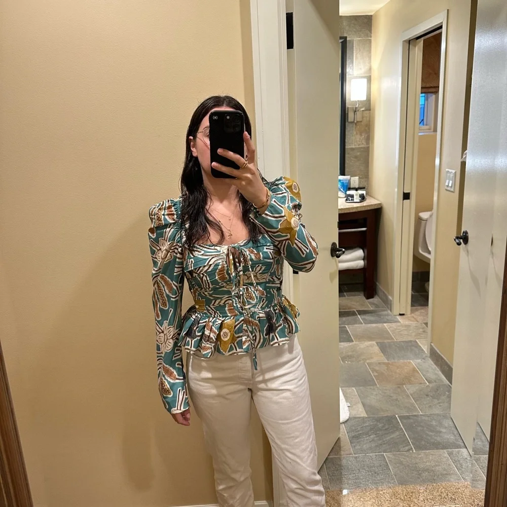 Ulla Johnson Mirelle Blouse - Picture 3 of 16
